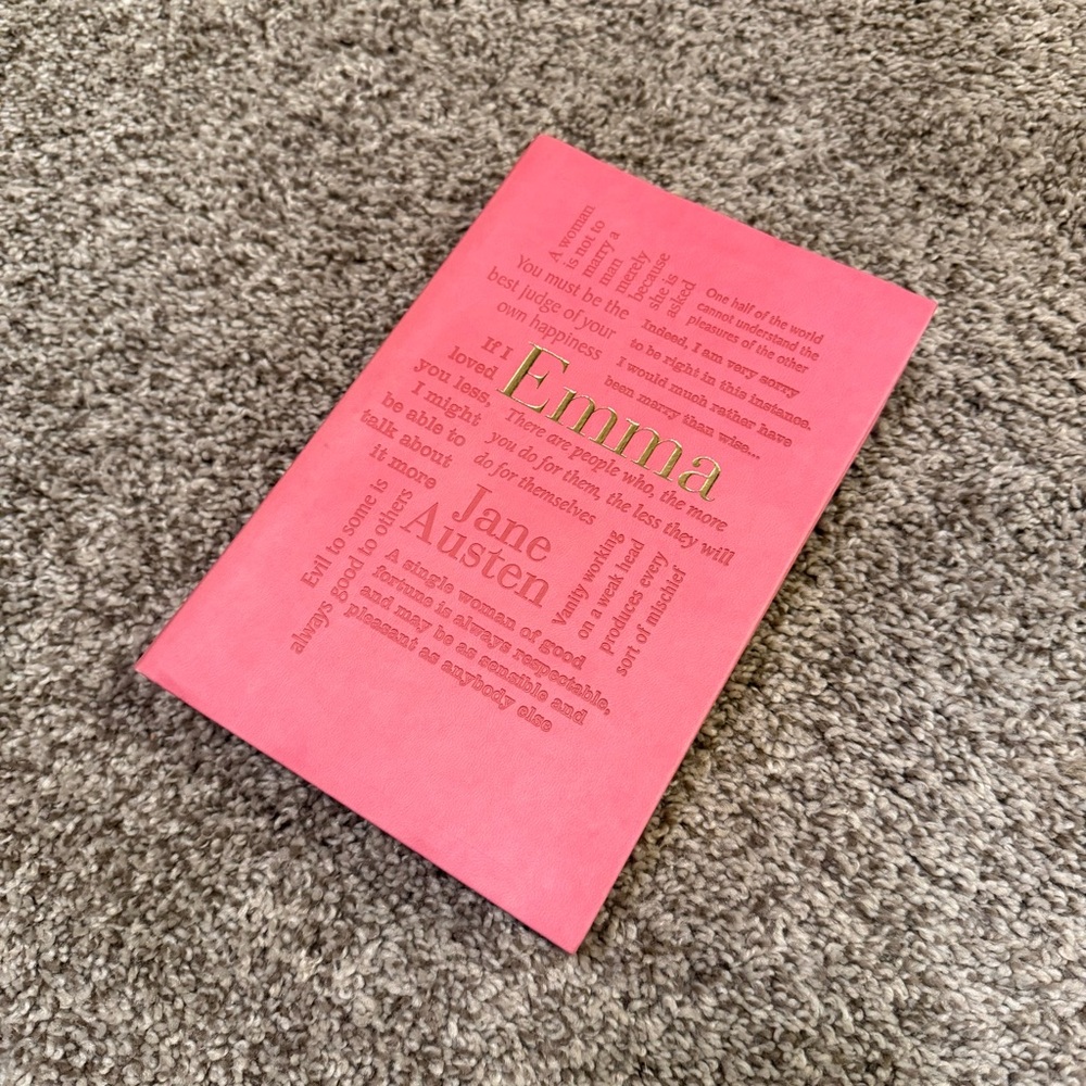 Emma Word Cloud Classics Book